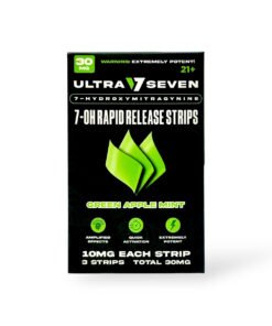 Ultra Seven 7-OH Strips Green Apple Mint 30mg