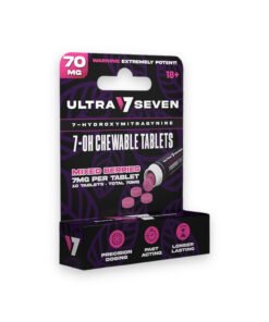 Ultra Seven 7mg 7-OH Mixed Berries Chewable Tablets 10ct