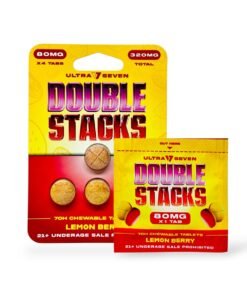 Ultra Seven Double Stacks 7-Oh Chewable Tablets Lemon Berry 80mg Per Tablet
