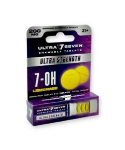 Ultra Seven Ultra Strength 20mg 7-OH Lemonade Chewable Tablets 10ct