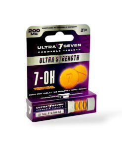 Ultra Seven Ultra Strength 20mg 7-OH Tropical Chewable Tablets 10ct