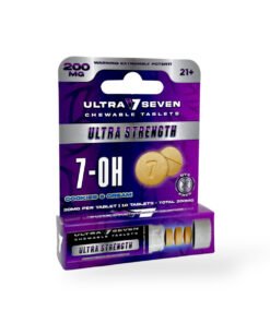 Ultra Seven Ultra Strength 7-Oh Chewable Tablets Cookies & Cream 20mg